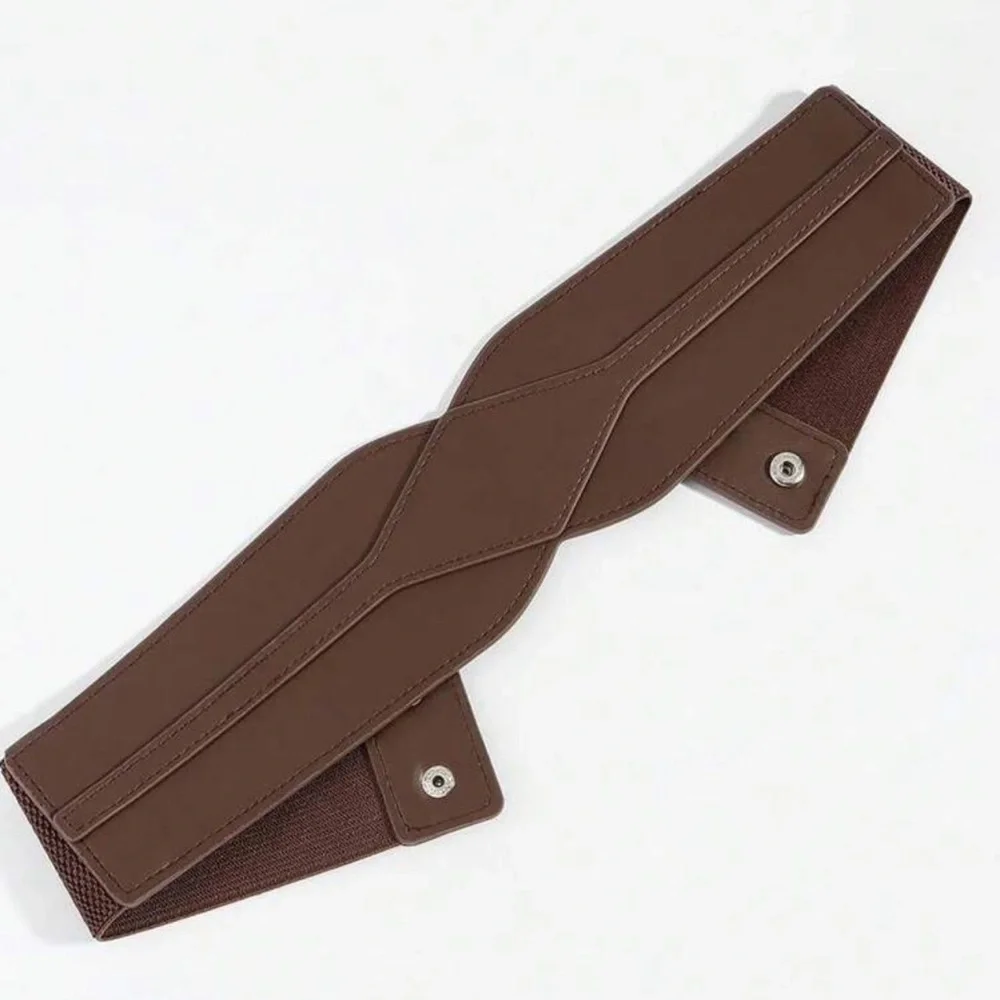 🤎 PLUS Faux Leather Stretch Belt 🤎